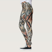 afrikaanse stampatroon-Leggings Leggings (Links)