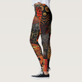 afrikaanse stampatroon-Leggings Leggings (Links)