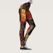 afrikaanse stampatroon-Leggings Leggings (Rechts)