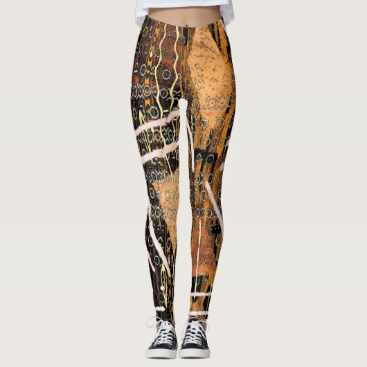 Afrikaanse stamsymbolen leggings (Voorkant)