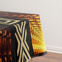Afrikaanse stamtapestry Motif Tafelkleed