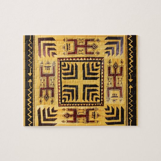 Afrikaanse stamwormen legpuzzel (Horizontaal)