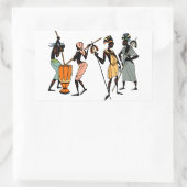 Afrikaanse stickers voor stammenkunst (Tas)