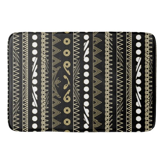 Afrikaanse stijl Abstract Motif Design Badmat (Voorkant)
