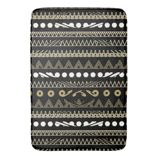 Afrikaanse stijl Abstract Motif Design Badmat (Voorkant Verticaal)
