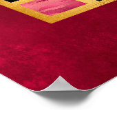 Afrikaanse stijl Art Deco Poster (Hoek)