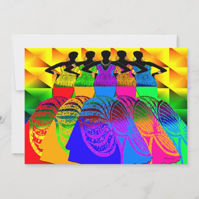 Afrikaanse stijl Dream Girls (Voorkant)