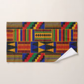 Afrikaanse stijl Kente stof Bad Handdoek (Handdoek)