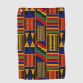 Afrikaanse stijl Kente stof Golfhanddoek (Voorkant)