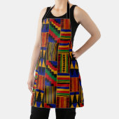 Afrikaanse stijl Kente stof Schort (Insitu)