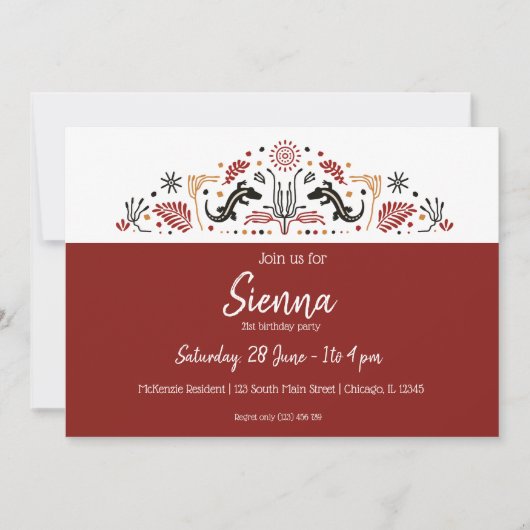 Afrikaanse stijlen kaart (Voorkant)