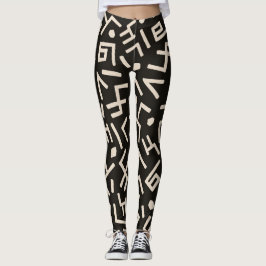 Afrikaanse stijlen patroon leggings