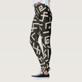 Afrikaanse stijlen patroon leggings (Links)