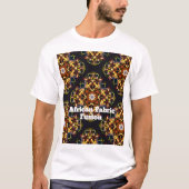 Afrikaanse stof fusie t-shirt (Voorkant)