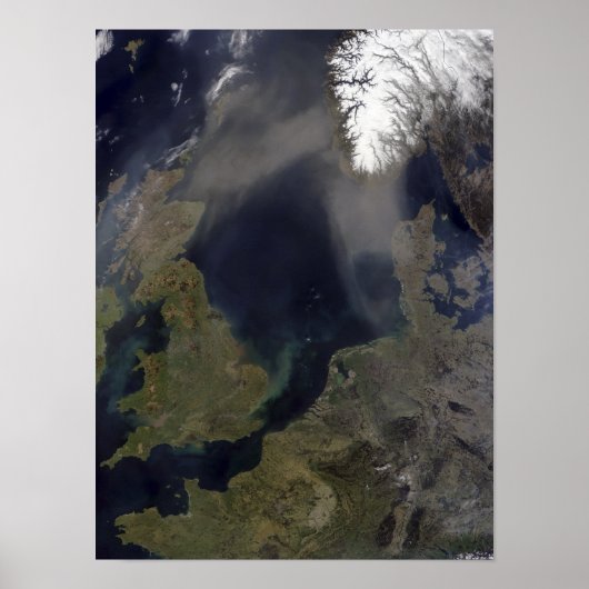 Afrikaanse stof waait over Schotland Poster (Voorkant)