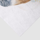 Afrikaanse Stonechat Bird Tissuepapier (Detail)
