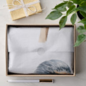 Afrikaanse Stonechat Bird Tissuepapier (Geschenk)