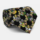 Afrikaanse Stropdas voor voetafdruk van wilde dier (Opgerold)