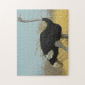 Afrikaanse Struisvogel Legpuzzel (Verticaal)