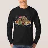 Afrikaanse Sulcata Tortoise Kerstmis Liefhebbers X T-shirt (Voorkant)