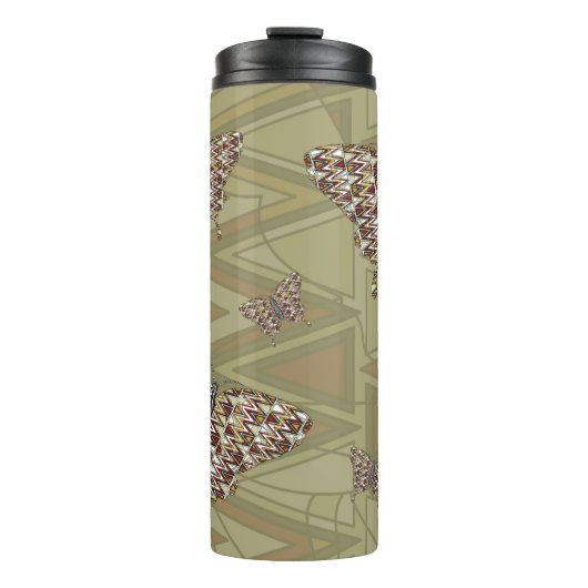Afrikaanse Swaelstert Thermische Bekerglas Thermosbeker (Voorkant)