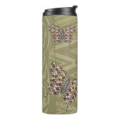 Afrikaanse Swaelstert Thermische Bekerglas Thermosbeker (Gedraaid links)