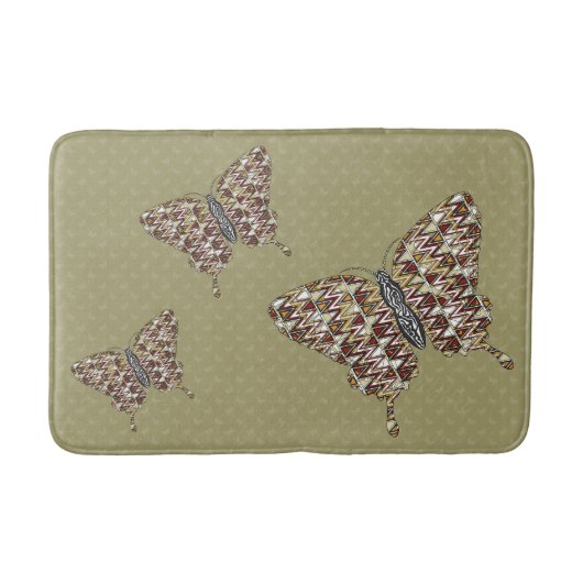Afrikaanse Swallowtail Bath Mat (Voorkant)
