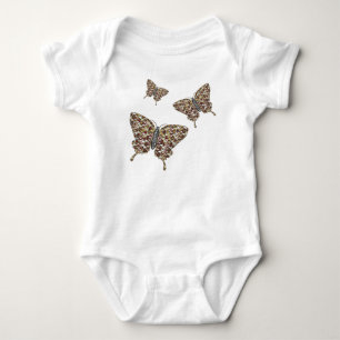 Afrikaanse Swallowtail Kinderen en Baby Licht Shir Romper