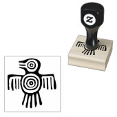 Afrikaanse symbolisch rubberstempel (Gestempeld)