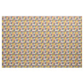 Afrikaanse Symbolische Kunstcollage Stof (Yard (91,4 cm))