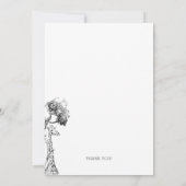 Afrikaanse Thema Uitnodiging Opslaan Datum Ontwerp (Achterkant)