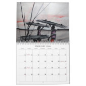 Afrikaanse thuisdecor calender 1 kalender (Feb 2026)