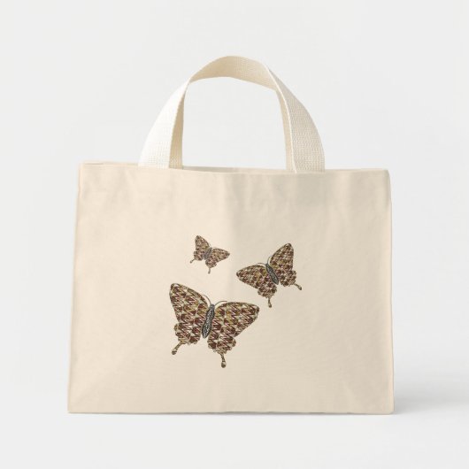 Afrikaanse Totaaltas van de Swallowtail Mini Tote Bag (Voorkant)