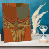 Afrikaanse Traditionele Aarde Hedendaagse Kunst Pr Fotoplaat (Zijkant)