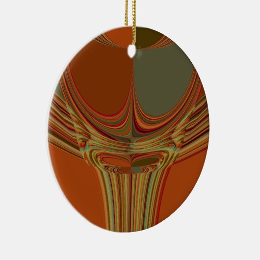 Afrikaanse Traditionele Aarde Hedendaagse Kunst Pr Keramisch Ornament (Rechts)