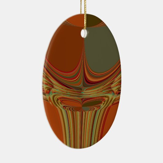 Afrikaanse Traditionele Aarde Hedendaagse Kunst Pr Keramisch Ornament (Rechts)