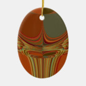 Afrikaanse Traditionele Aarde Hedendaagse Kunst Pr Keramisch Ornament (Voorkant)