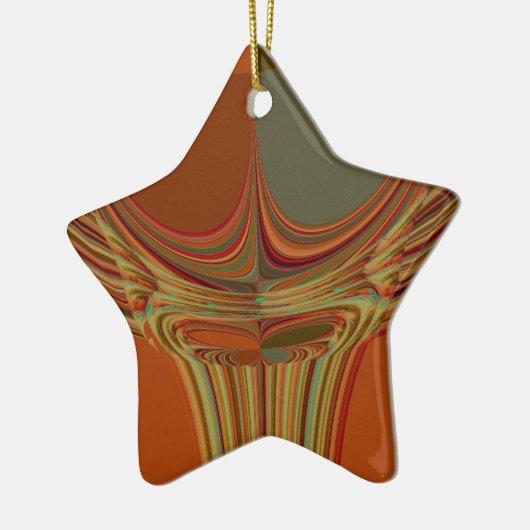 Afrikaanse Traditionele Aarde Hedendaagse Kunst Pr Keramisch Ornament (Links)