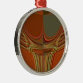 Afrikaanse Traditionele Aarde Hedendaagse Kunst Pr Metalen Ornament (Rechts)