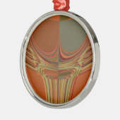 Afrikaanse Traditionele Aarde Hedendaagse Kunst Pr Metalen Ornament (Links)