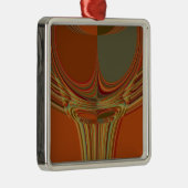 Afrikaanse Traditionele Aarde Hedendaagse Kunst Pr Metalen Ornament (Rechts)