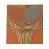 Afrikaanse Traditionele Aarde Hedendaagse Kunst Pr Notitieblok (Voorkant)