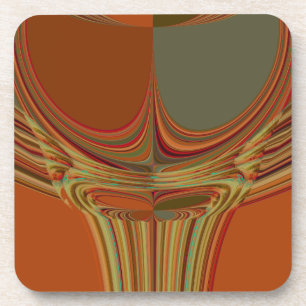 Afrikaanse Traditionele Aarde Hedendaagse Kunst Pr Onderzetter