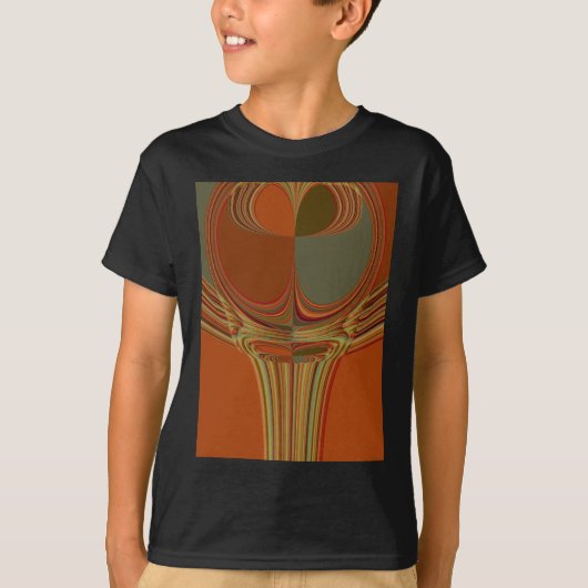 Afrikaanse Traditionele Aarde Hedendaagse Kunst Pr T-shirt (Voorkant)