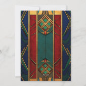 Afrikaanse traditionele bruiloft programma (Achterkant)