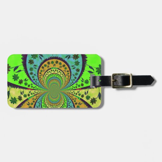 Afrikaanse traditionele Hakuna Matata-kleuren.png Bagagelabel (Voorkant horizontaal)