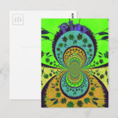 Afrikaanse traditionele Hakuna Matata-kleuren.png Briefkaart (Voorkant / Achterkant)