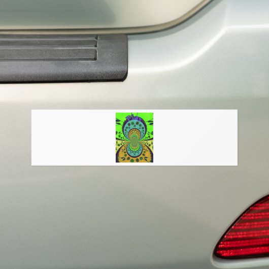 Afrikaanse traditionele Hakuna Matata-kleuren.png Bumpersticker (Op auto)