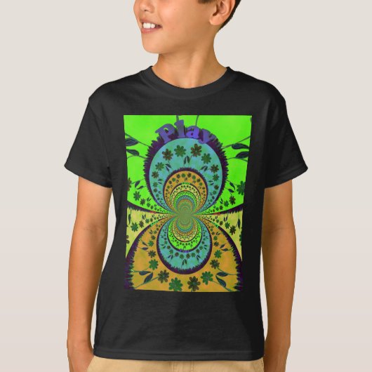 Afrikaanse traditionele Hakuna Matata-kleuren.png T-shirt (Voorkant)