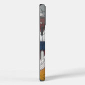 Afrikaanse traditionele Homestead Lifestyle Art Pr Case-Mate iPhone Case (Achterkant / Rechts)